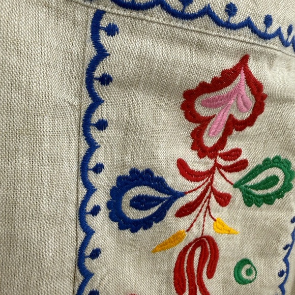 Boden Brooke Embroidered Skirt. It is an A-line midi skirt 8R - Picture 2 of 11